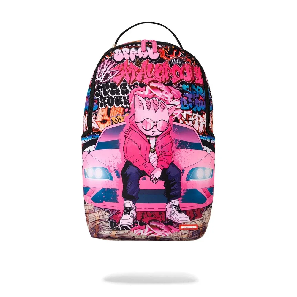 Sprayground Kitty Cash - Whatever IT Takes Backpack Unisex Pink Outdoor SPR296
